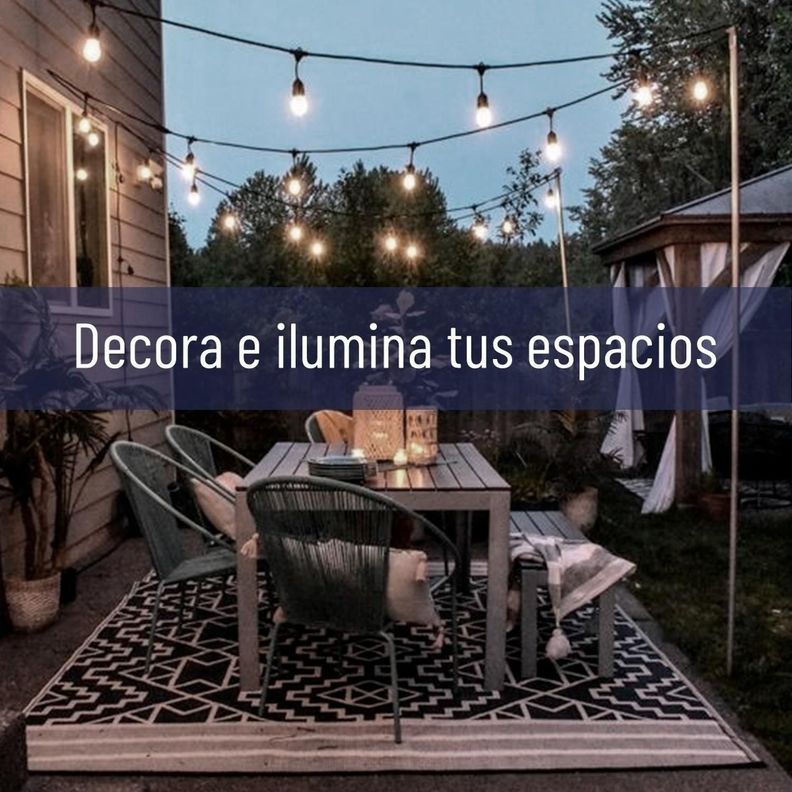 Guirnalda Luces Maxwell 10 Metros Unible + 15 Ampolletas-8