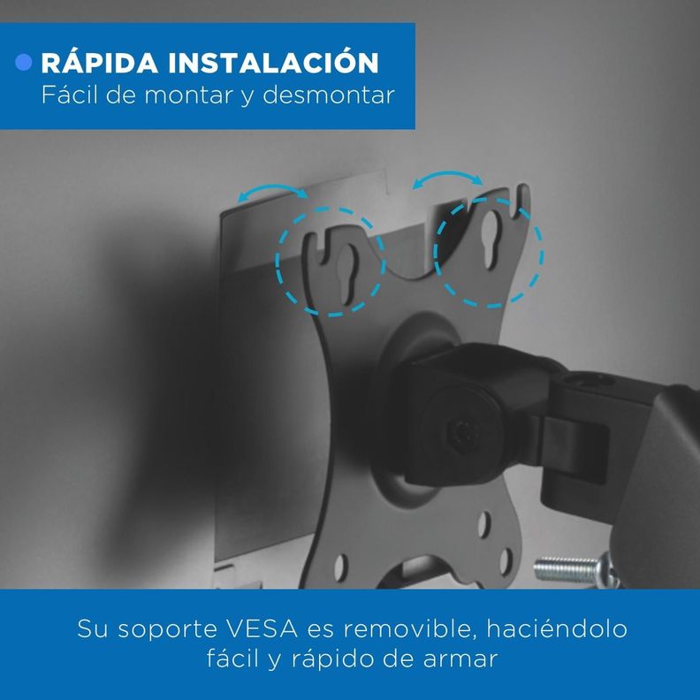 Soporte Brazo Para Monitor Resorte a Gas Escritorio Linkon-2
