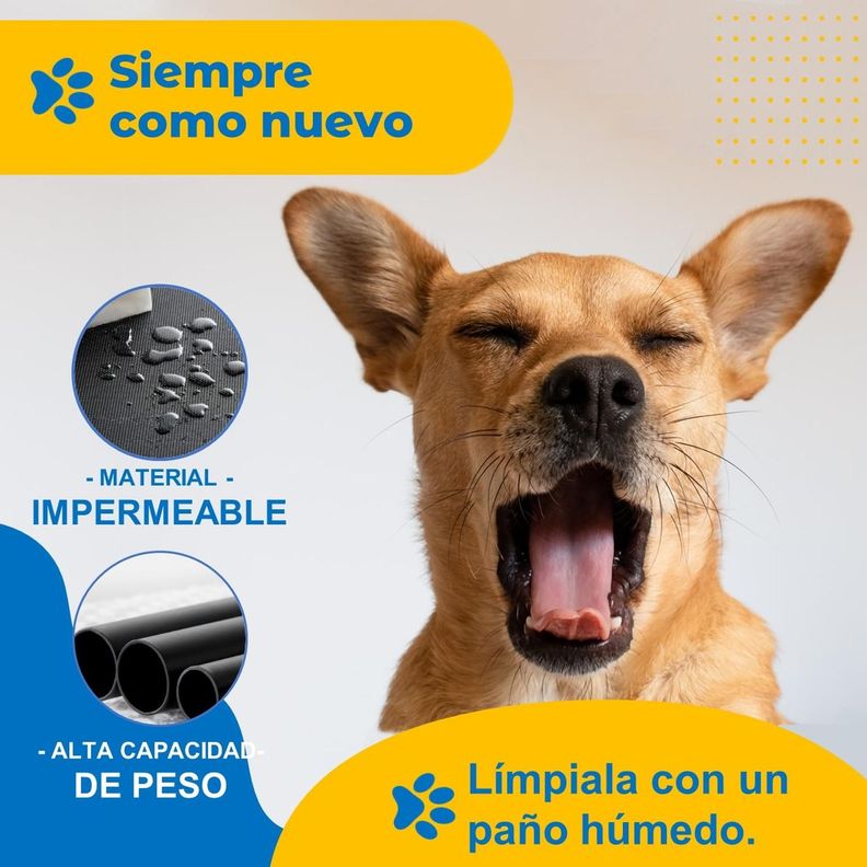 Cama Perro Gato Plegable Refrescante Altura Elevada Petpal-4