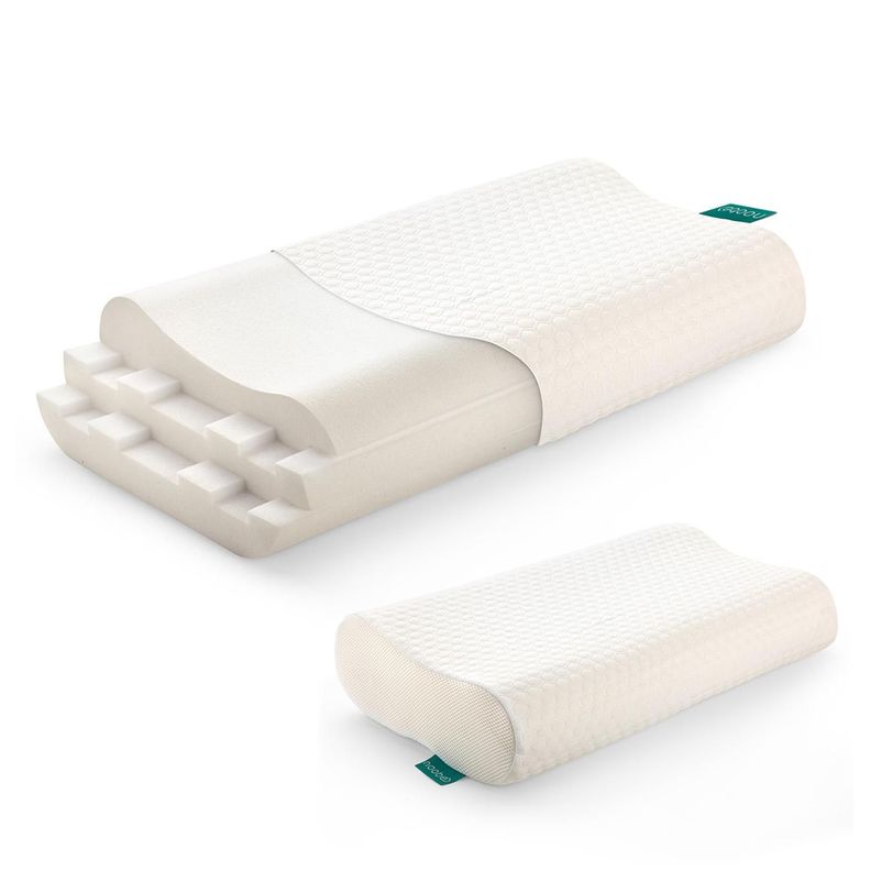 Almohada Viscoelastica Noobe Memory Foam Altura Ajustable-0