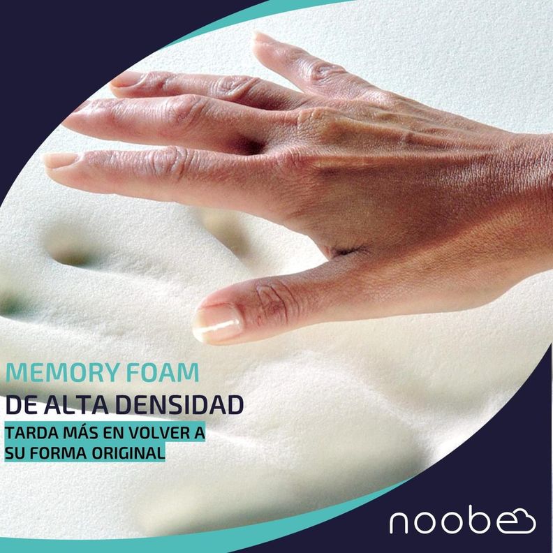 Almohada Viscoelastica Noobe Memory Foam Altura Ajustable-5