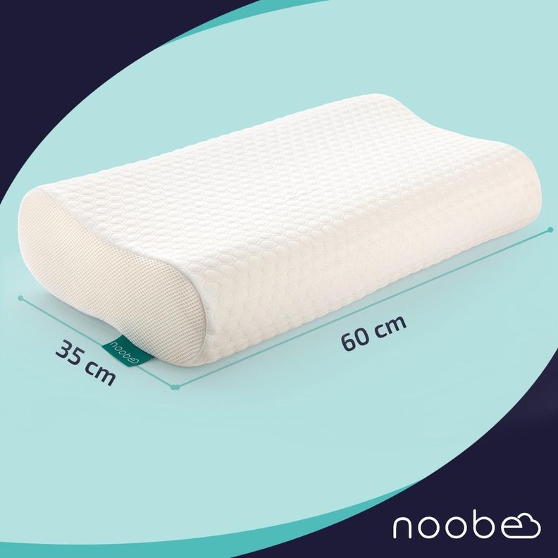 Almohada Viscoelastica Noobe Memory Foam Altura Ajustable-7