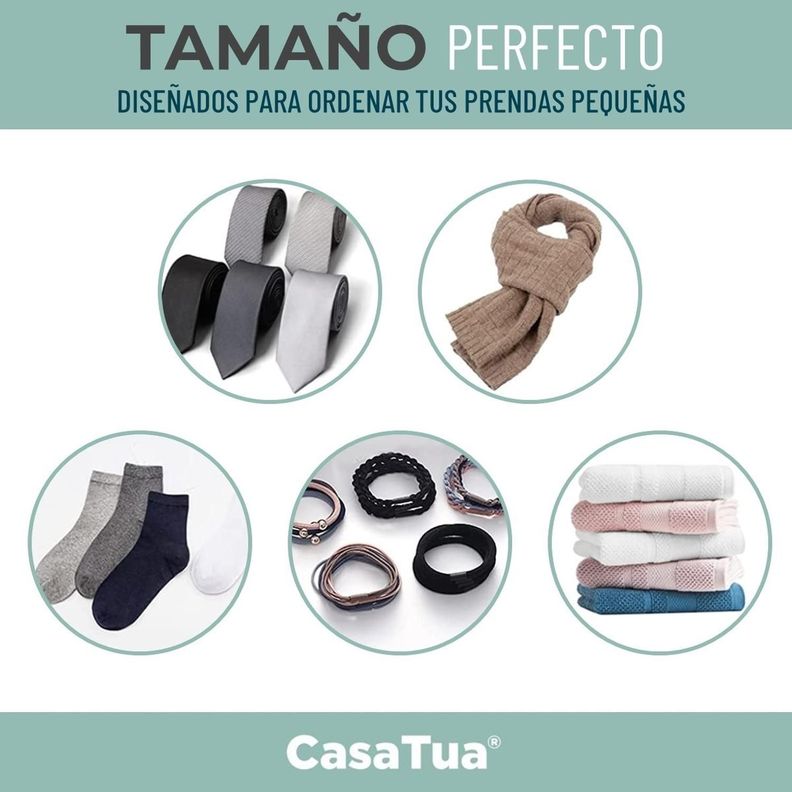 Organizador Separador Cajones Ropa Interior CasaTua Set x 8-3