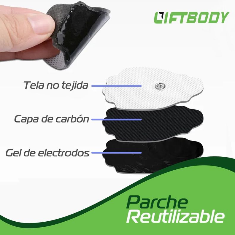 Tens Electroestimulador Liftbody Electroterapia Muscular Usb-8