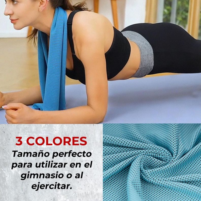Toalla Microfibra Set de 3 Fitnics 100x30 Ejercicio +Estuche-1