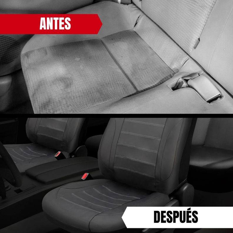 Funda Cubre Asiento para Auto Universal Ecocuero Grand Prix-6