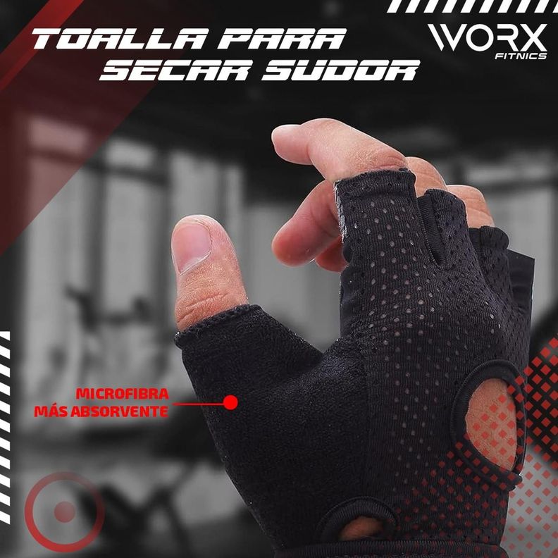 Guantes Gimnasio Entrenamiento Worx Pesas Gym-7