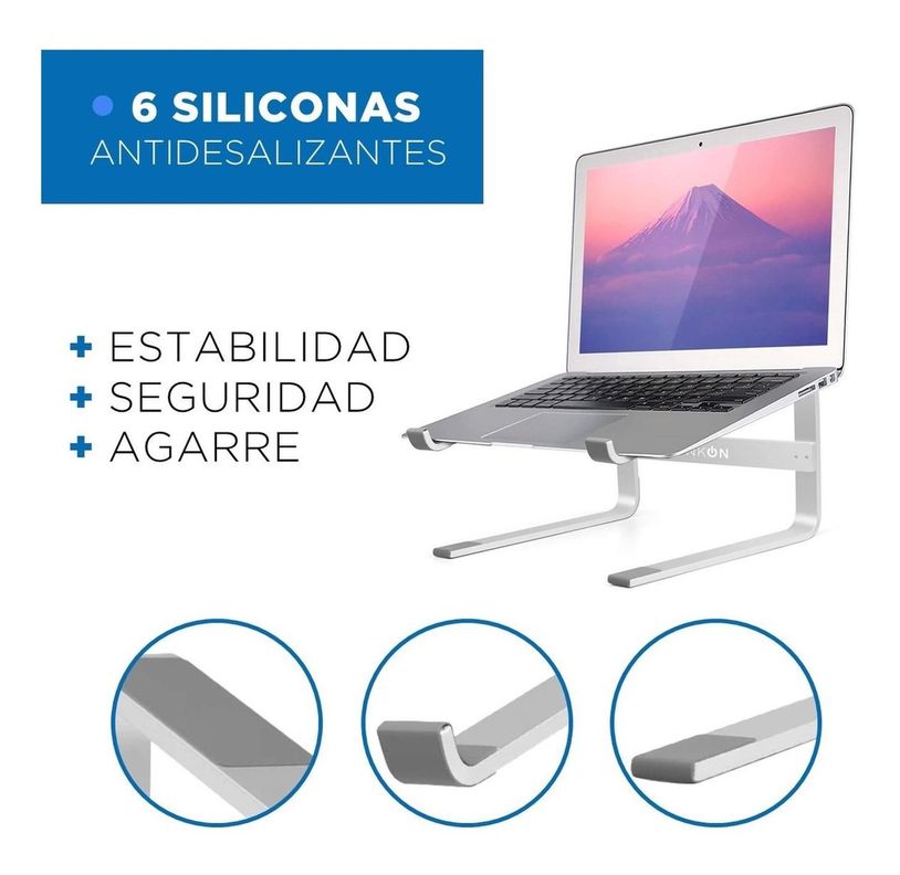 Soporte Notebook Base Aluminio Notebook Linkon-4
