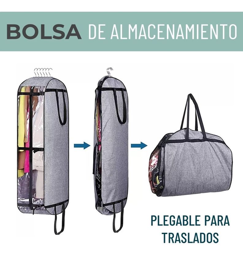 Bolsa Funda Almacenamiento y Viaje CasaTua Ropa Traje-1