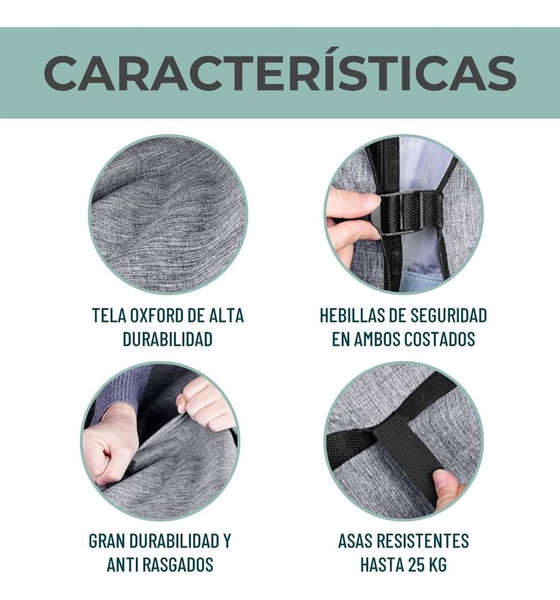 Bolsa Funda Almacenamiento y Viaje CasaTua Ropa Traje-4