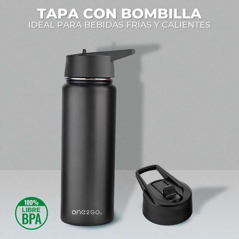 Botella Termica Agua One2Go Acero Inoxidable 500 ml-2