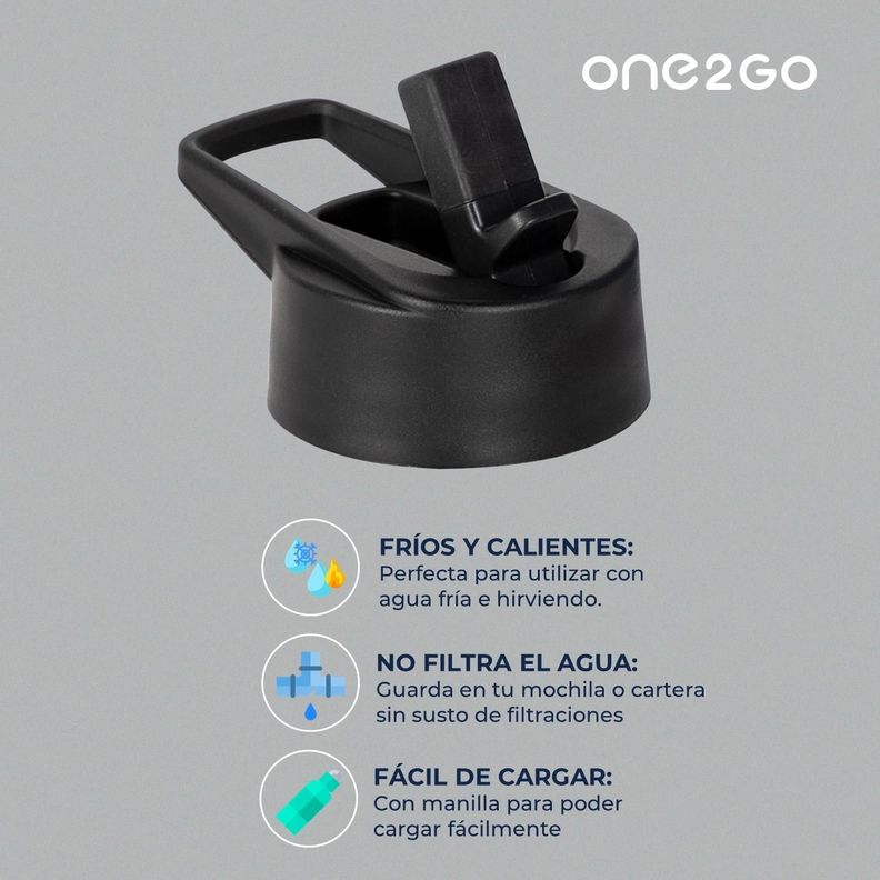 Botella Termica Agua One2Go Acero Inoxidable 500 ml-4