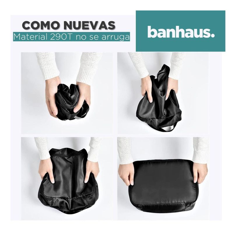 Organizador Maleta Set 8 Bolsas Casatua Viaje Equipaje-5
