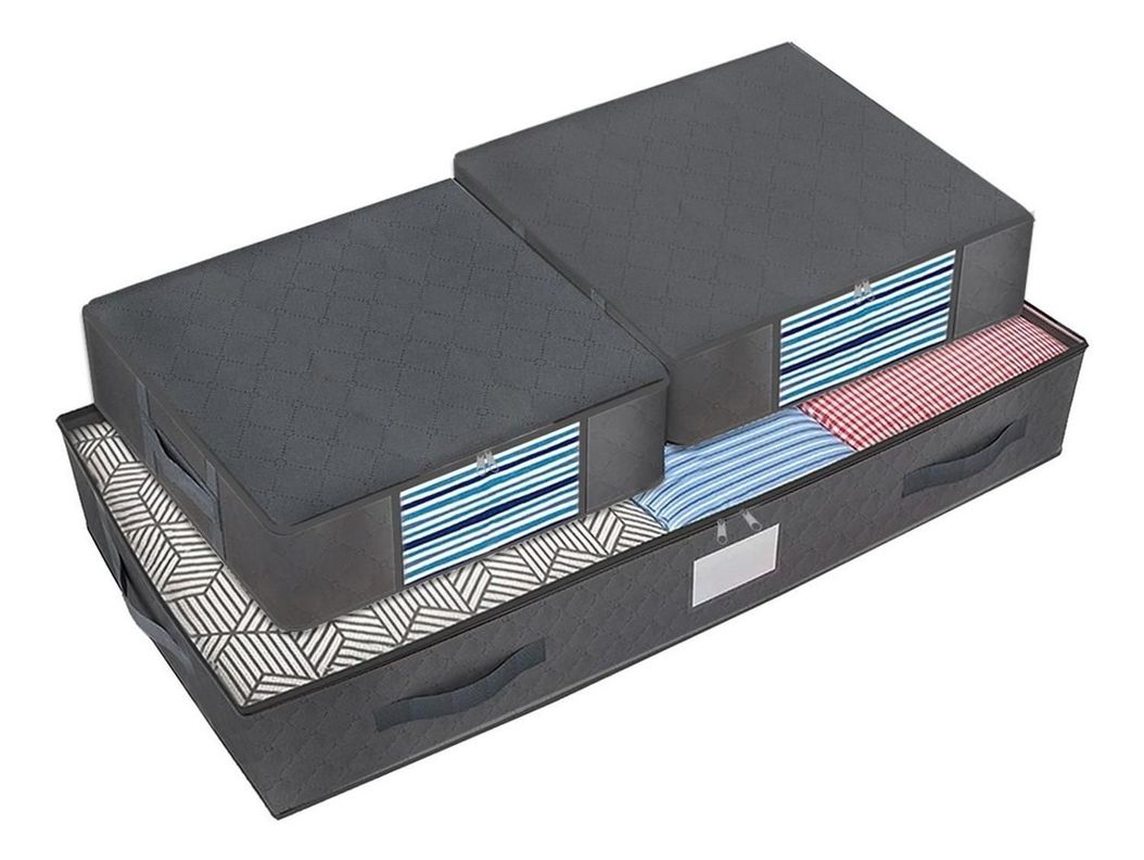 Organizador de Ropa Bajo Cama CasaTua Almacenamiento Set x 3-0