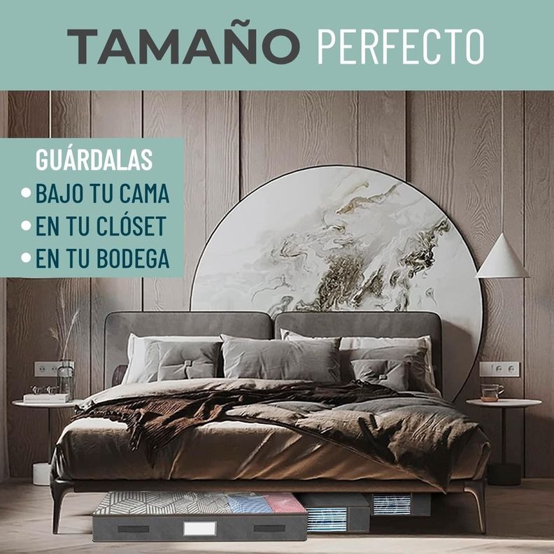 Organizador de Ropa Bajo Cama CasaTua Almacenamiento Set x 3-3