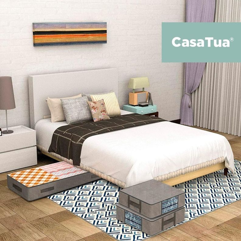 Organizador de Ropa Bajo Cama CasaTua Almacenamiento Set x 3-6