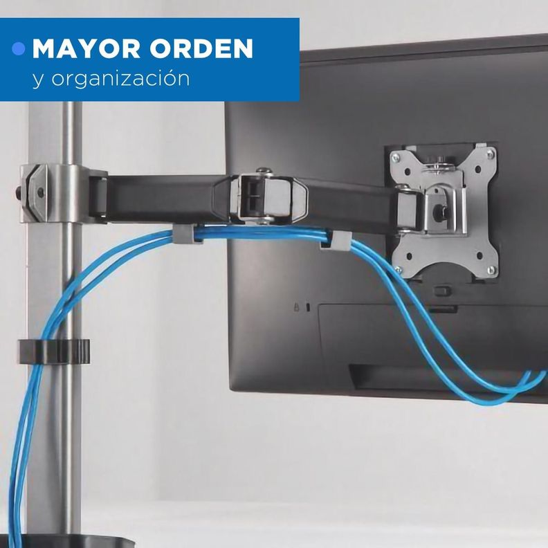 Soporte Brazo Monitor Flexible Linkon Escritorio Profesional-6