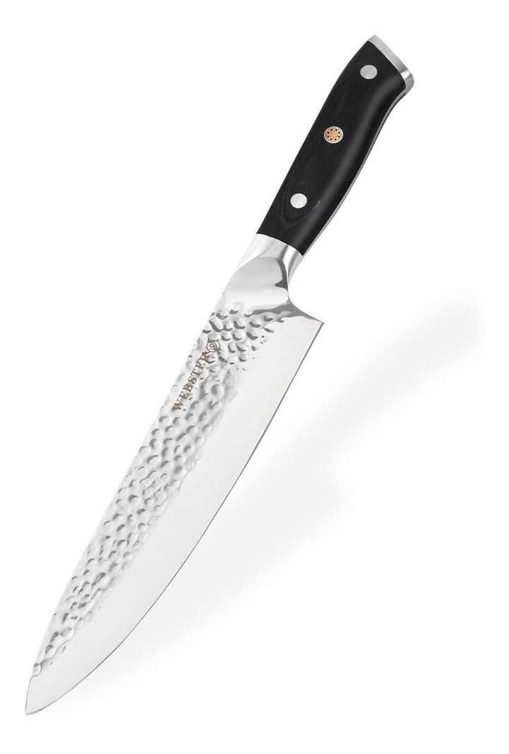 Cuchillo Acero Premium Parrillero Cocina Chef Asado negro-0