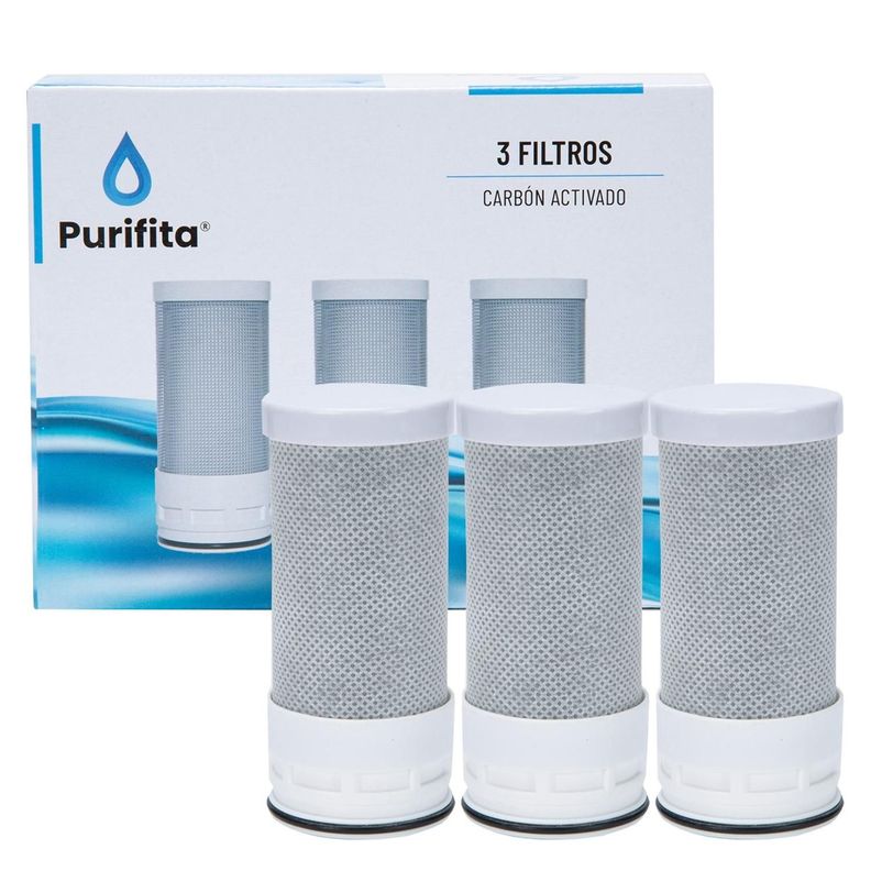 Filtros Repuesto Para Purificador de Agua Llave Purifita x3-0
