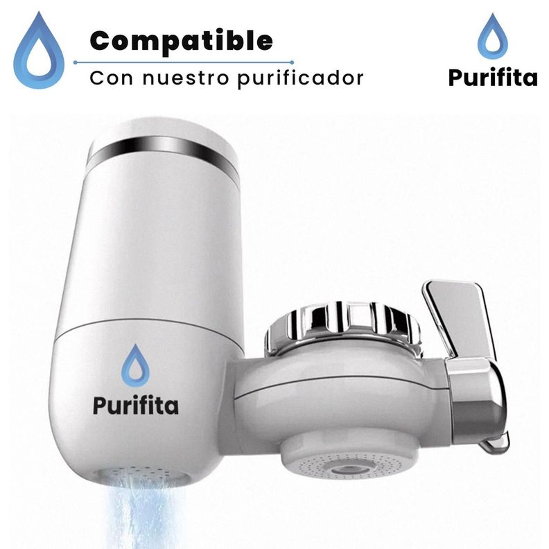 Filtros Repuesto Para Purificador de Agua Llave Purifita x3-6