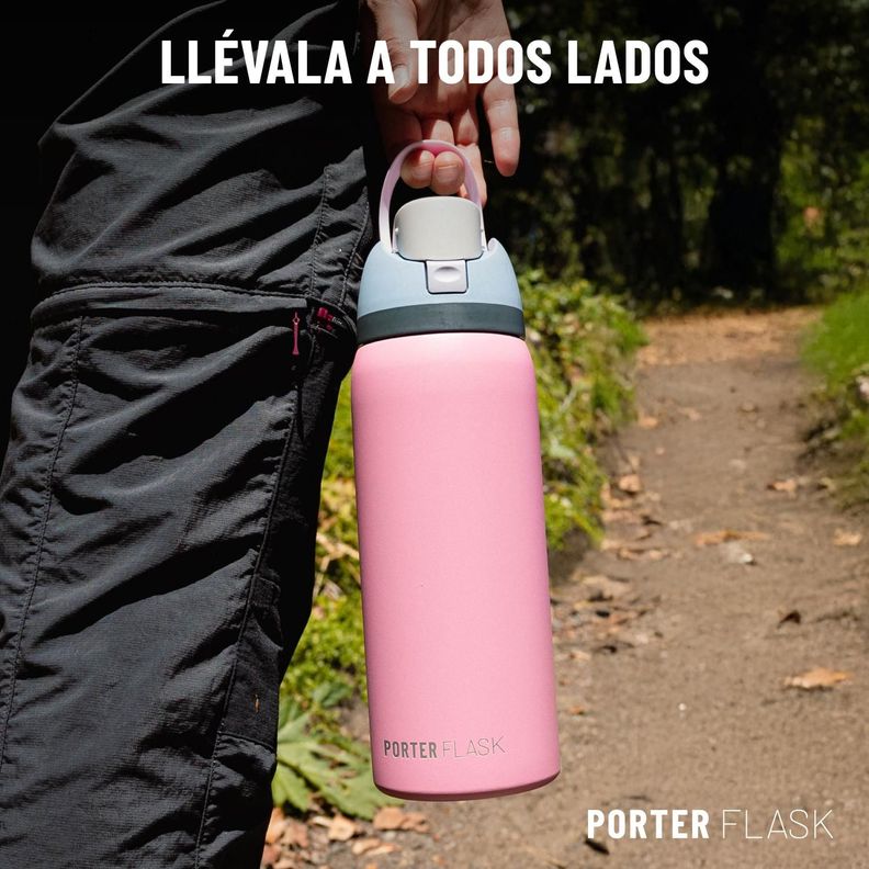 Botella Termica de Agua Porter Flask 1Lt Acero Inoxidable-3