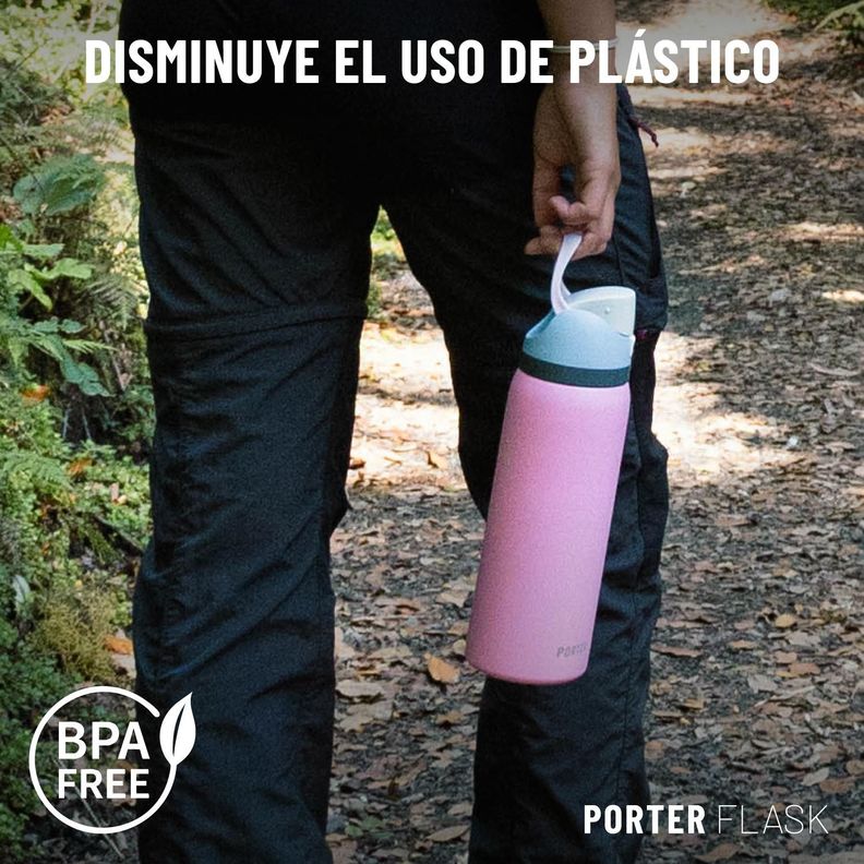 Botella Termica de Agua Porter Flask 1Lt Acero Inoxidable-7