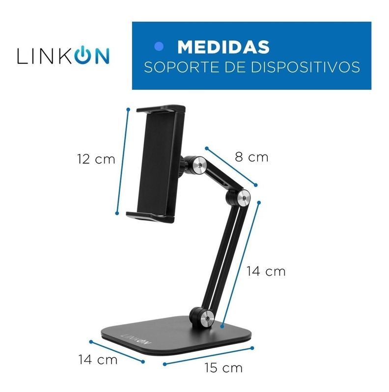 Soporte Celular Tablet Escritorio Mesa Ajustable-7