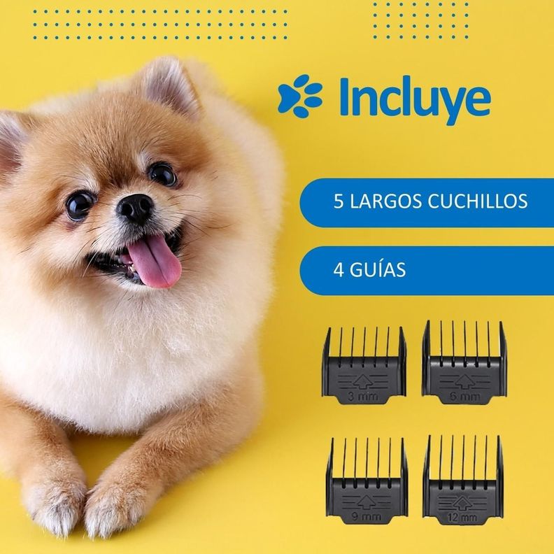 Maquina Corta Pelo Para Perro Gato Set Afeitadora+Accesorios-1