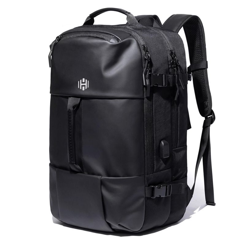 Mochila para Viaje Cabina Hardley Impermeable 28L Ajustable-0