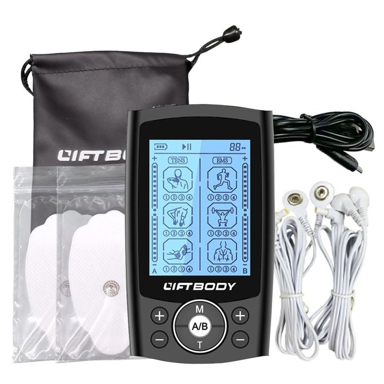 Tens + Electroestimulador Liftbody Electroterapia Muscular-0