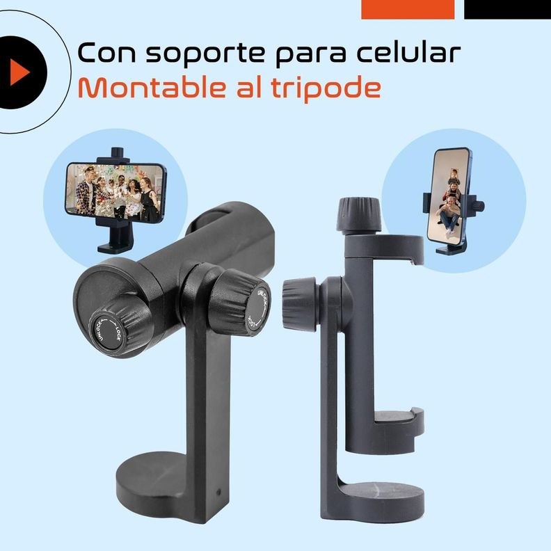 Tripode Celular Camara 360 Tr3pod Aluminio Plegable +Control-1