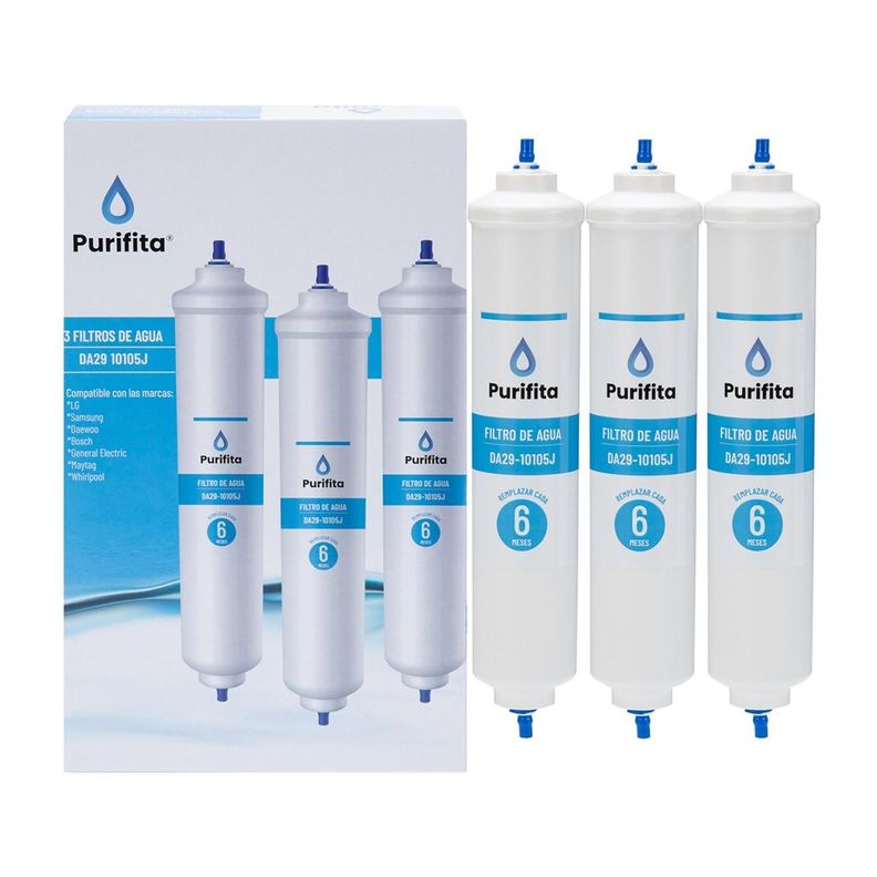 Filtro de Agua para Refrigerador DA29 10105J Purifita Set 3-0