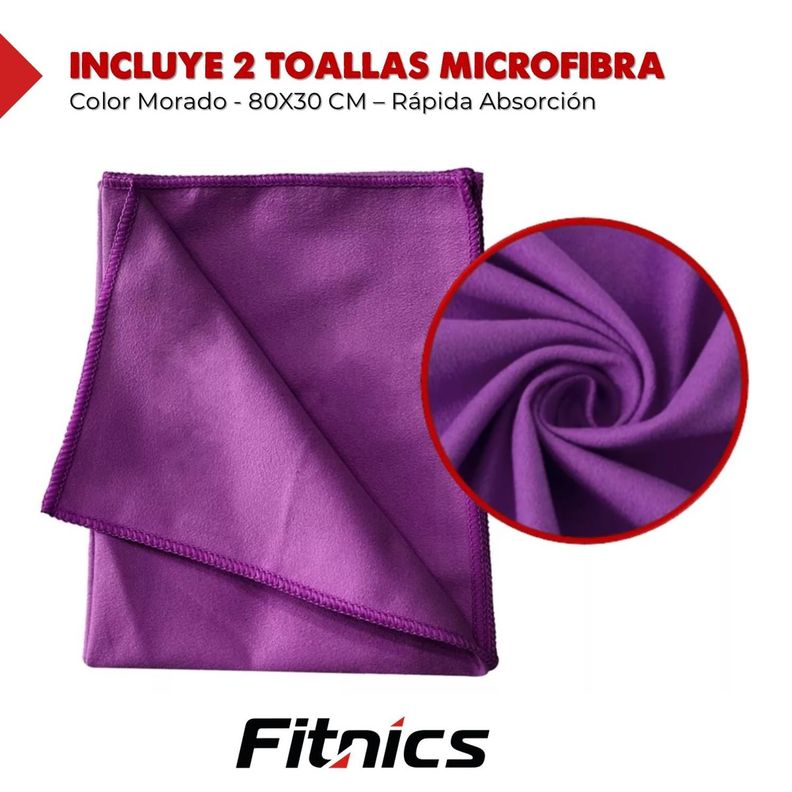 Bandas Elasticas Resistencia Fitnics Set + Toalla Microfibra-5