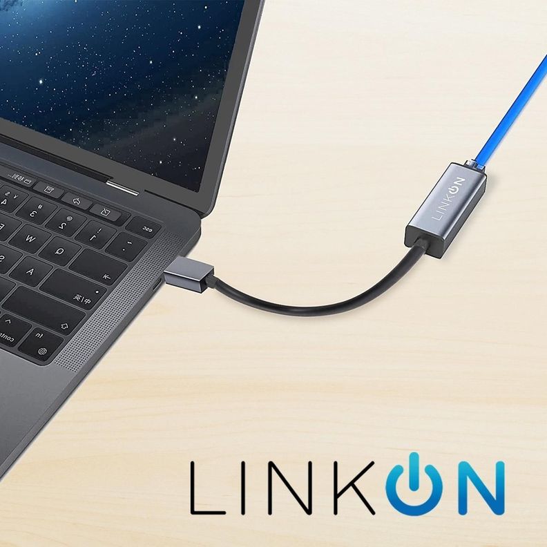 Adaptador Usb 3 a Rj45 Linkon Lan Ethernet 10/100/1000 Mbps-6