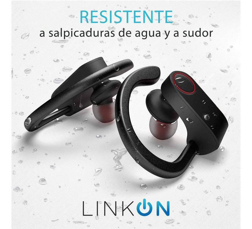 Audifonos Deportivos Inalambricos Bluetooth Estuche Recarga-5