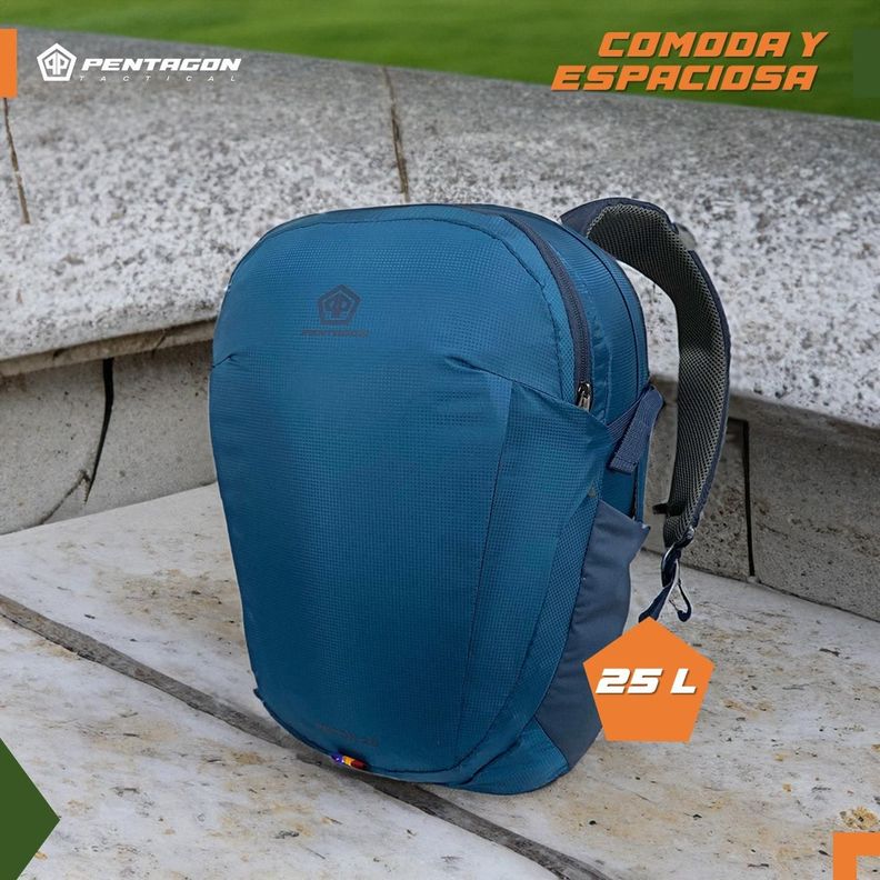 Mochila Trekking Outdoor Camping Pentagon 25 lt Impermeable-1