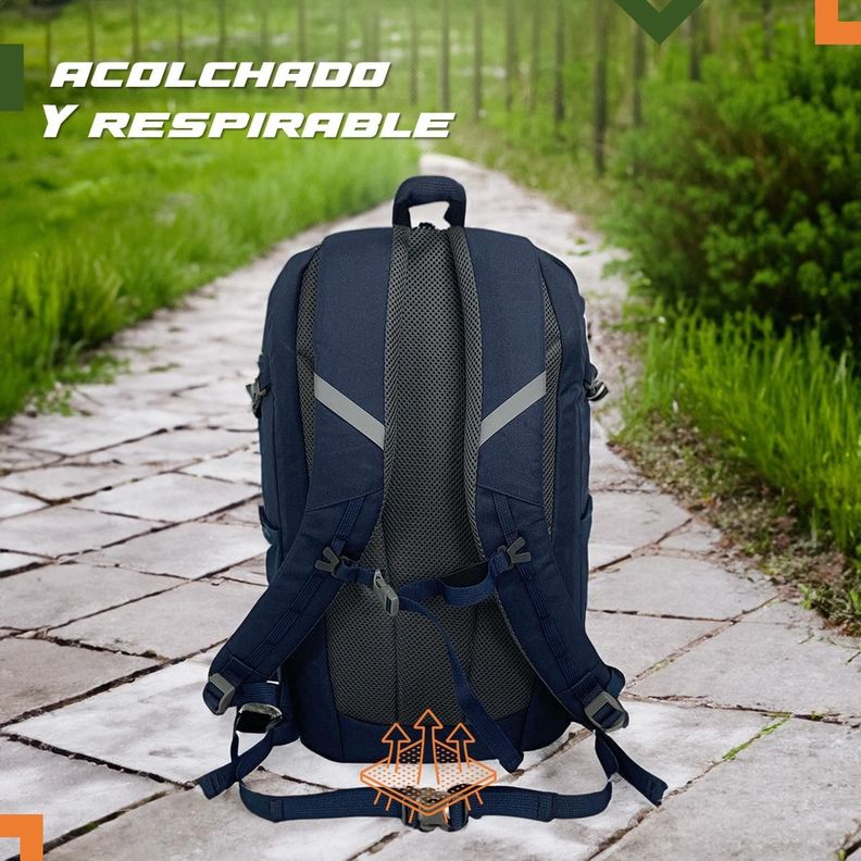 Mochila Trekking Outdoor Camping Pentagon 25 lt Impermeable-4
