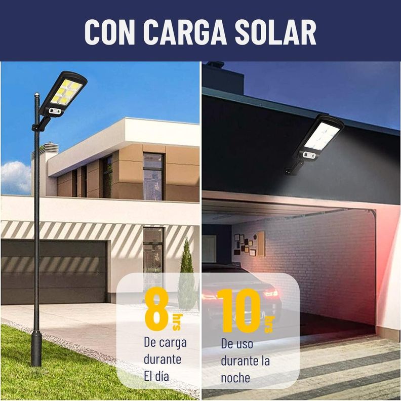 Foco Solar Maxwell Led Exterior Sensor Mov Set 2 Luz Cálida-3