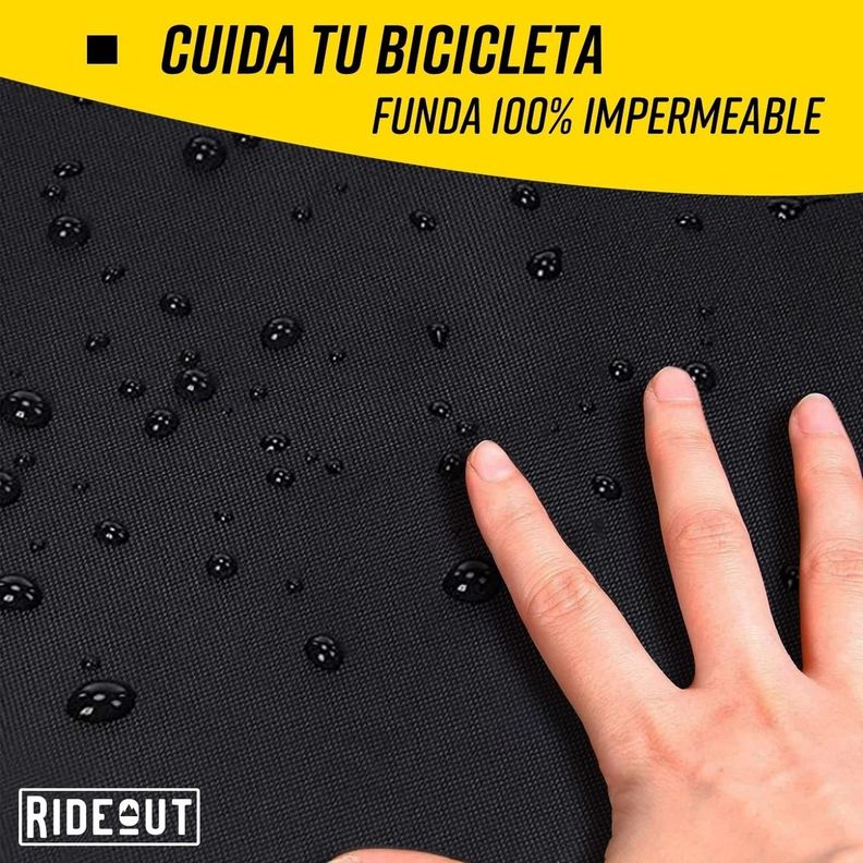 Funda Cubre Bicicleta Moto Carpa 100% Impermeable 110X200cm-2