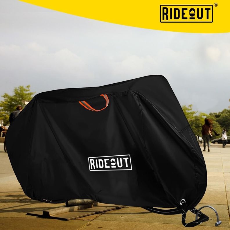 Funda Cubre Bicicleta Moto Carpa 100% Impermeable 110X200cm-8