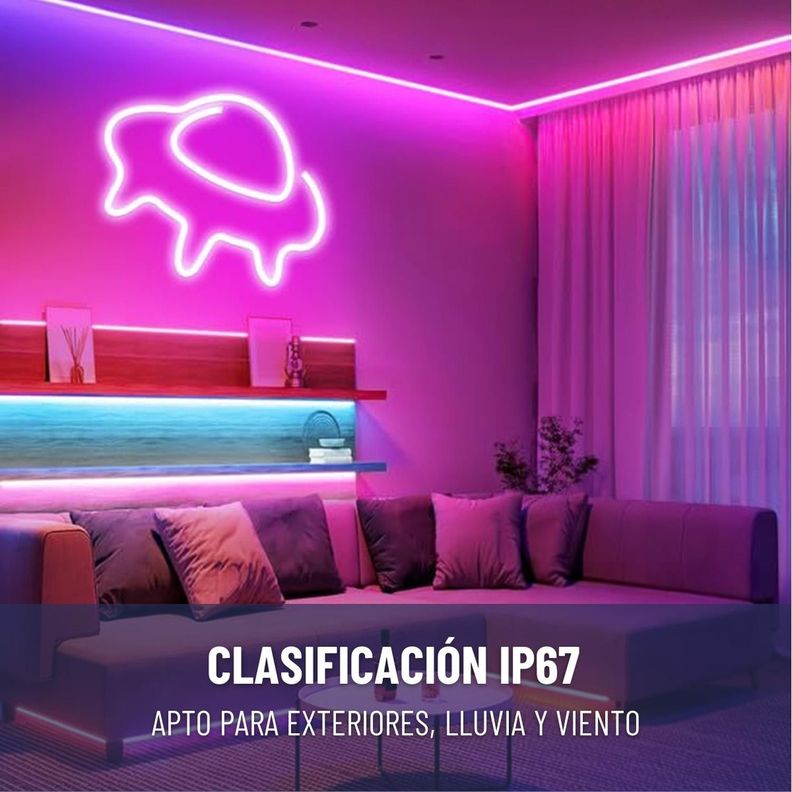 Tira Luz Led Neon 5 Mts Maxwell RGB Configurable Bluetooth-3