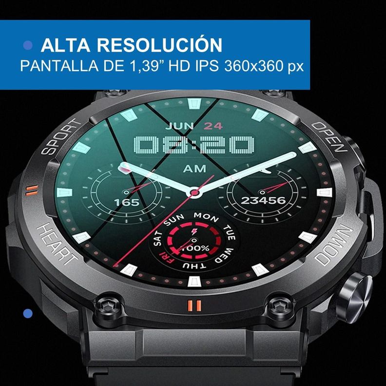 Smartwatch Reloj Inteligente Deportivo Linkon PRO Llamadas-2