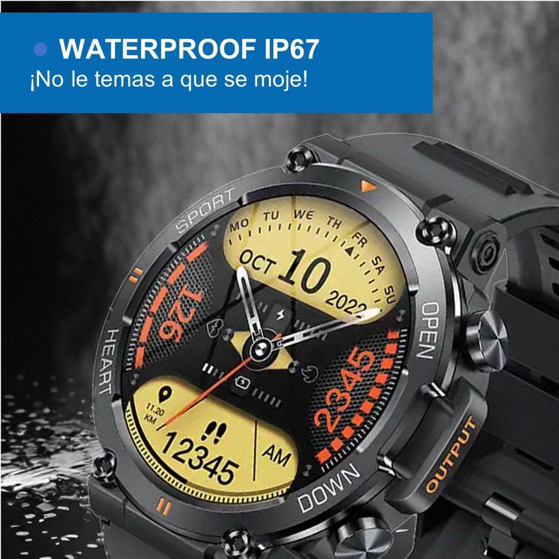 Smartwatch Reloj Inteligente Deportivo Linkon PRO Llamadas-4