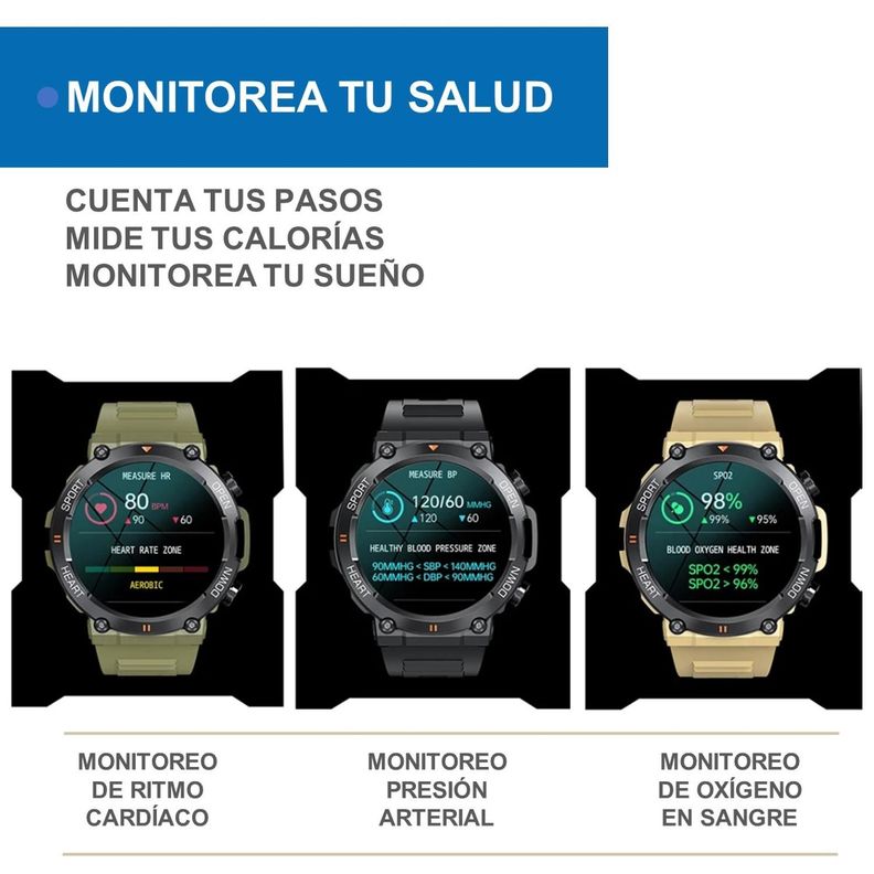 Smartwatch Reloj Inteligente Deportivo Linkon PRO Llamadas-5