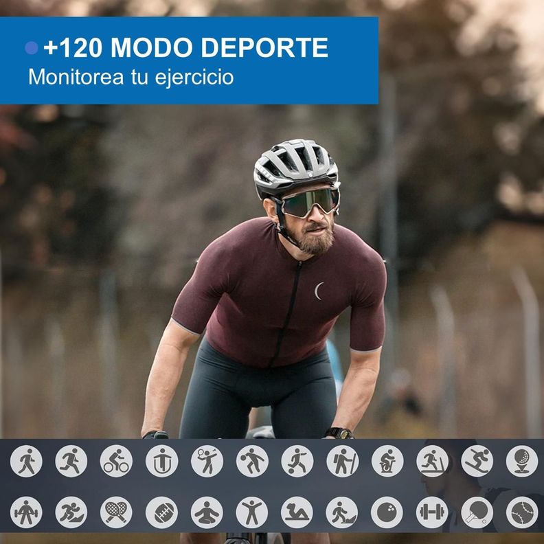 Smartwatch Reloj Inteligente Deportivo Linkon PRO Llamadas-6