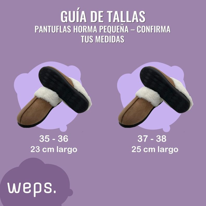 Pantuflas Mujer Weps Zapatillas Levantarse Antideslizantes-6
