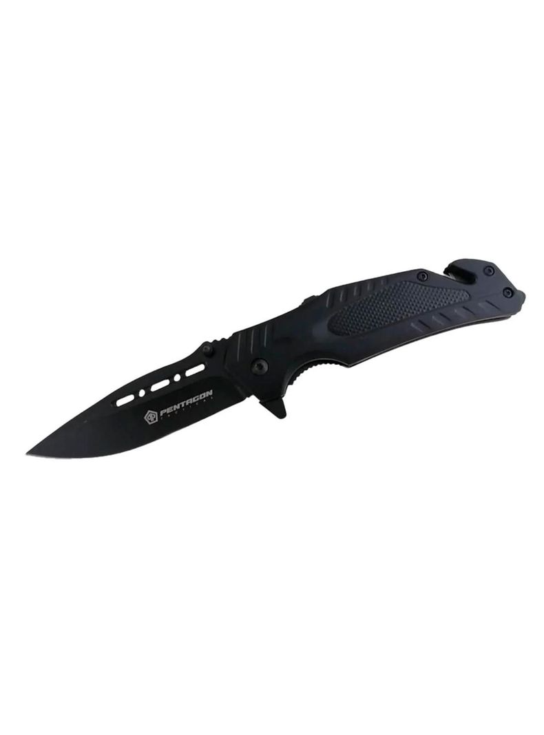 Cuchillo Tactico Navaja Pentagon Caza Supervivencia Camping Hannibal-0