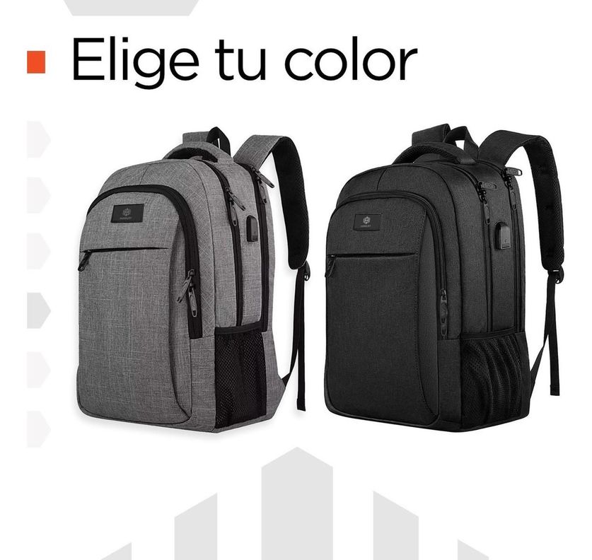 Mochila Notebook Hardley Impermeable Antirrobo Hombre Mujer-4