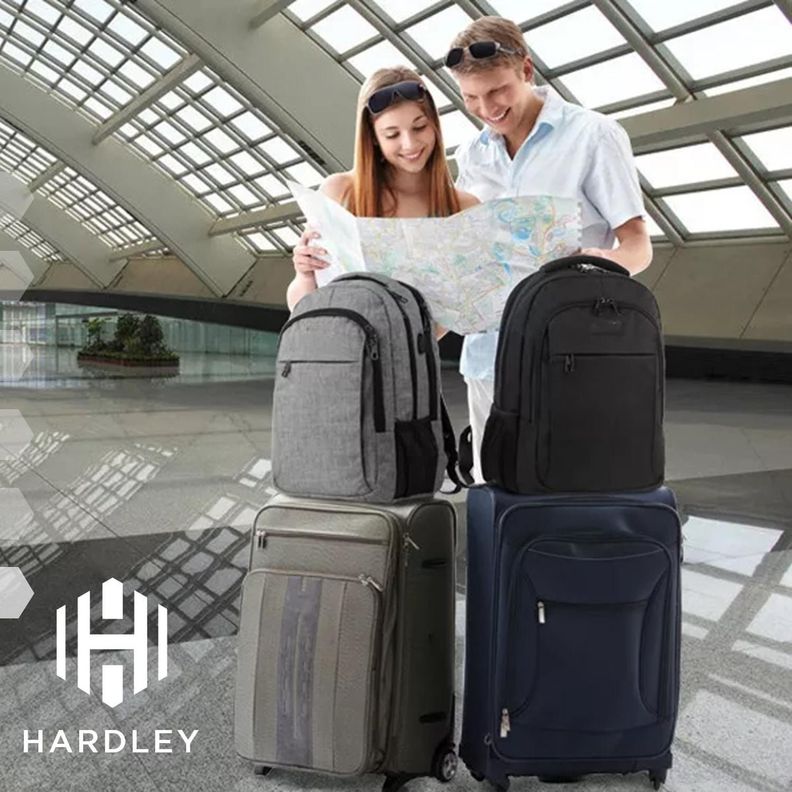 Mochila Notebook Hardley Impermeable Antirrobo Hombre Mujer-6