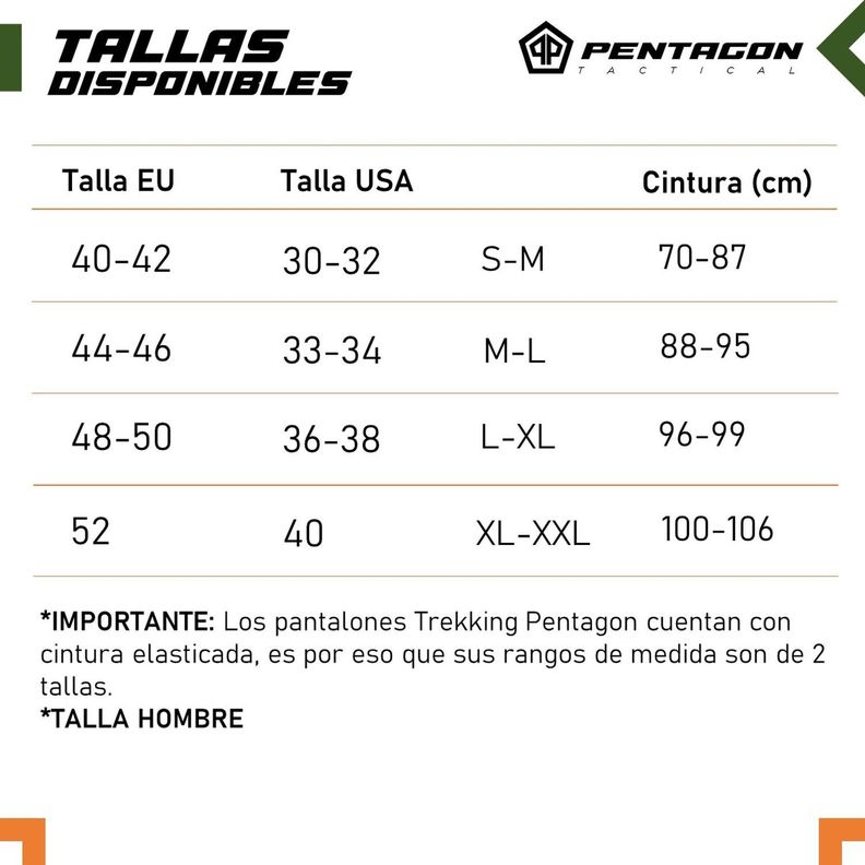 Pantalon de Trekking Outdoor Hombre Pentagon Desmontable-7